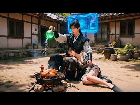 A poor guy time-travels to a famine era, unlocks a system, and feasts daily with five sisters-in-law