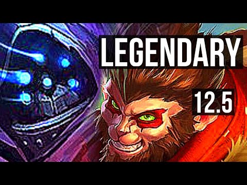 JAX vs WUKONG (TOP) | 11/1/2, 7 solo kills, Legendary, 1.0M mastery, 300+ games | EUW Master | 12.5
