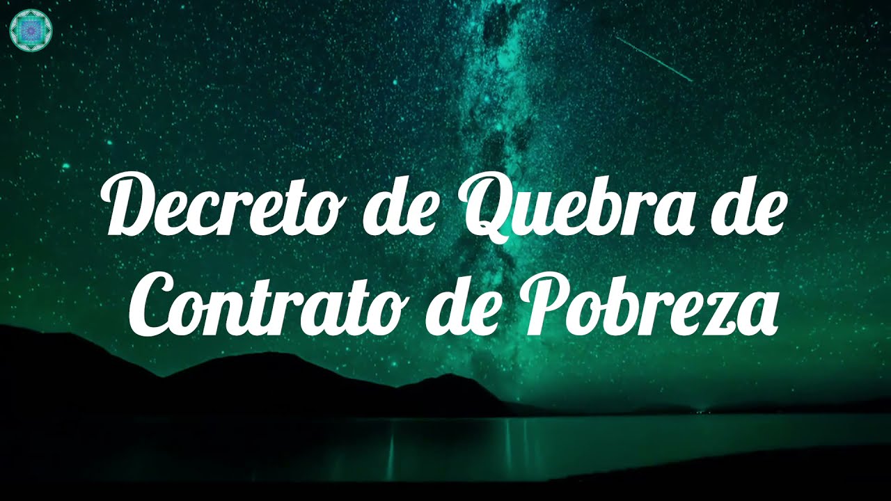 Decreto para Quebrar Contratos de Pobreza | Márcia Dhonella