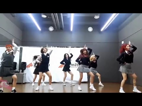 LipBubble - 'POPCORN' Dance Practice (Schoolgirl Ver.)