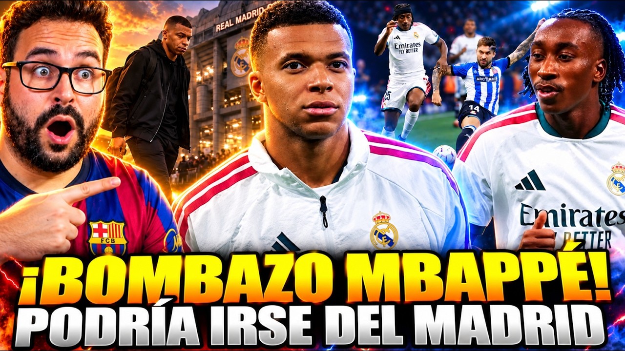 💣BOMBAZO MBAPPÉ: ¡PODRÍA IRSE del MADRID! Lo ASEGURAN en FRANCIA - ¿DIOMANDÉ JUGARÁ por DECRETO?