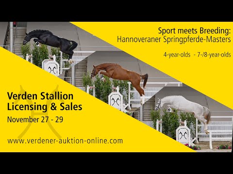 Verden Stallion Licensing & Sales on November 27 - 29