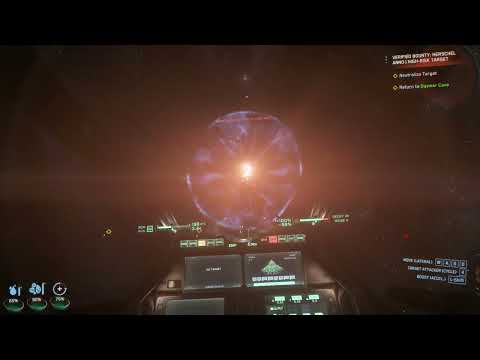 Wanted: HRT - Mission Gameplay - F8C Lightning - Star Citizen [4.4] [2058]