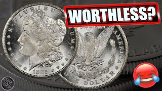 Are Morgan Silver Dollars Worthless?  This Author Thinks So...