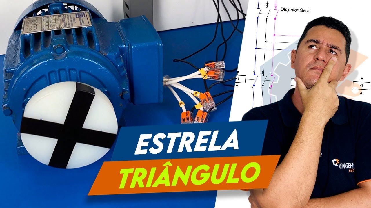 🤦‍♂️MONTEI uma PARTIDA ESTRELA TRIÂNGULO mas NÃO FUNCIONOU.