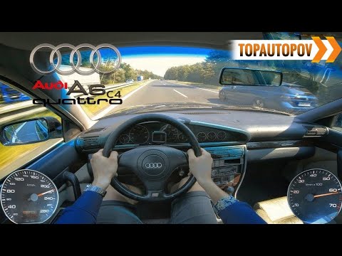 Audi A6 C4 2.6 V6 (110kW) |47| 4K TEST DRIVE POV - SOUND, ACCELERATION & DIRTY DRIFT?!🔸TopAutoPOV