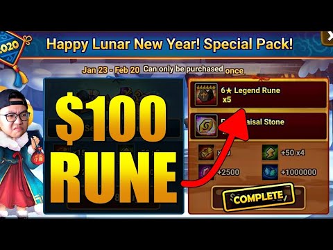 The $100 Will Rune for the Vanessa I will never pull in Summoners War