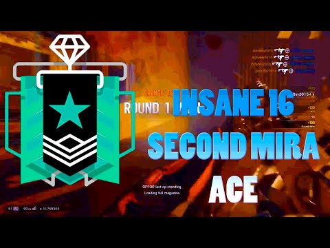 INSANE 16 SECOND MIRA ACE | RAINBOW SIX SIEGE