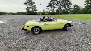 1974 MG MGB Roadster Walk Around and Drive Away