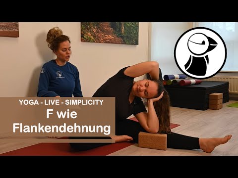 YOGA Tutorial ABC Video Nr. 66 - F wie Flankendehnung - Partneryoga