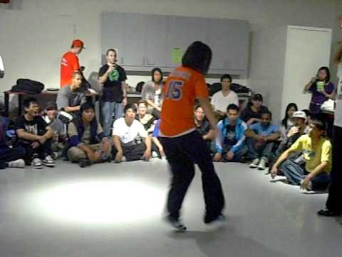 Bgirl Karebear vs Bgirl Soupy part 1