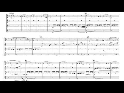 Saxophone Quartet No. 2 by Andrew Bennett