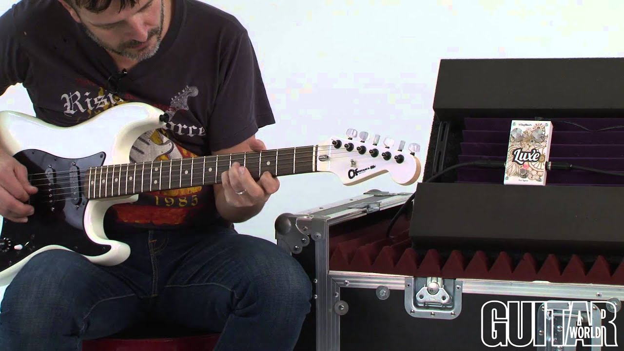 DigiTech Luxe Polyphonic Detune Pedal - YouTube