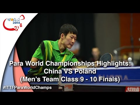 Para World Championships Highlights: China VS Poland (Men's Team Class 9-10 Finals)