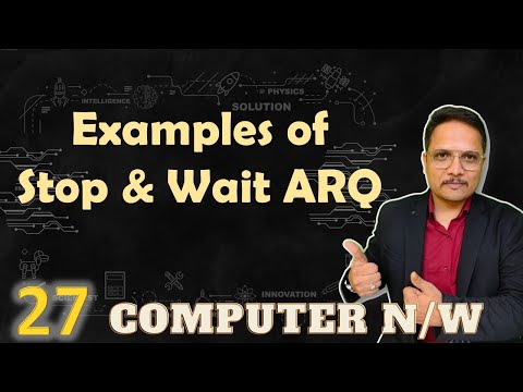 Examples on Stop and Wait ARQ Protocol in Computer Network