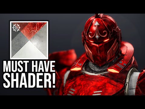 This New Shader Is A MUST HAVE! Unique Animated Effect! - Destiny 2 Lightfall
