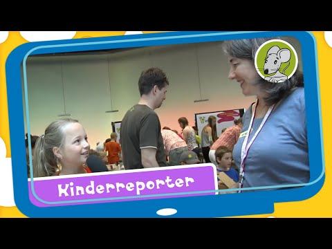 Hallo Benjamin! 1. Kirchentag 2015 - Kinderreporter drehen einen Beitrag - Kindersendung