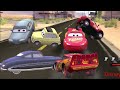 Disney Pixars Cars Movie Game Crash Mcqueen 318 Backwards Bumping Mia