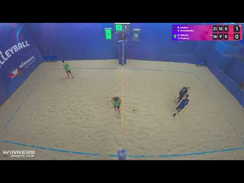 21:35 B. Isakov / V. Avramenko - D. Kliuiev / V. Kushch 27.11.2022 | Winners Beach Volleyball