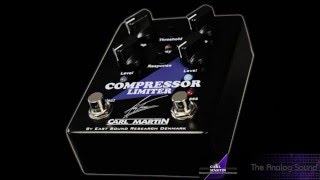 Video thumbnail for Carl Martin Andy Timmons Compressor/Limiter demo by James Mulvaney