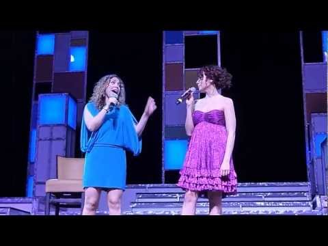 Andrea Burns and Janet Dacal sing a special version of 