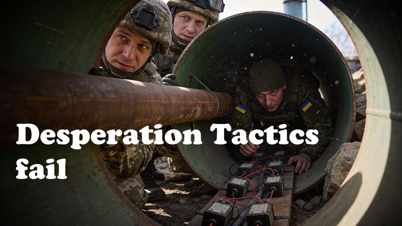 40 KILLED AND WOUNDED! RUSSIAN ASSAULT THROUGH GAS PIPELINE ENDS IN DISASTER NEAR KUPIANSK || 2025