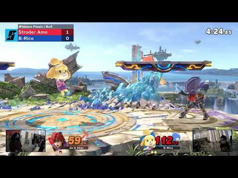 Smash at Park University Winners Finals - Stroder Ame (Roy) vs. B-Rice (Isabelle)