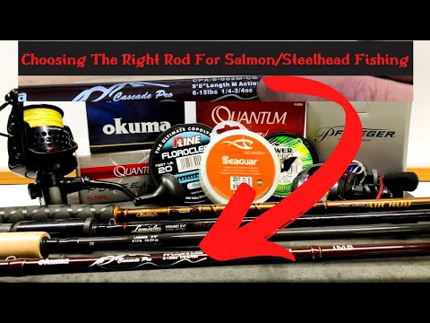 Salmon Fishing Rods {WHAT TO LOOK FOR} Fishing Rod Specs, Action, Power  Explained