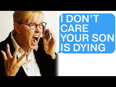 r/Antiwork "I DON'T CARE YOUR SON IS DYING! GET TO WORK!"