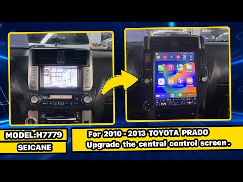 Carplay & Autoradio Installation | How to upgrade Toyota Prado Radio 2010 2011 2012 2013 ?