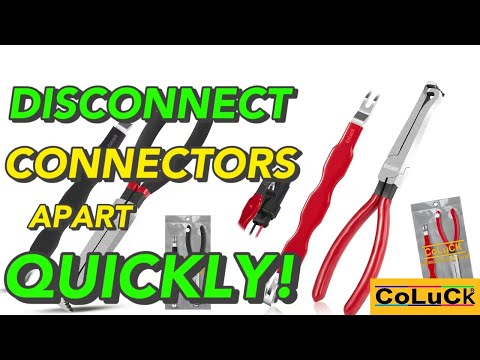 37960 Electrical Disconnect Wire Connectors Pliers Kit for Auto Repair, Car Plug Remove with Pry Bar