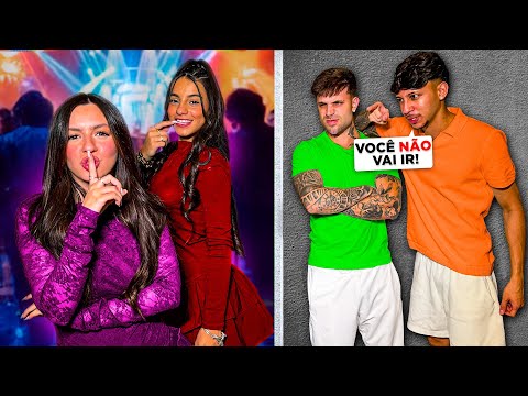 EU E A LETICIA FOMOS PARA A BALADA ESCONDIDAS DO TASPIO E DO INSA