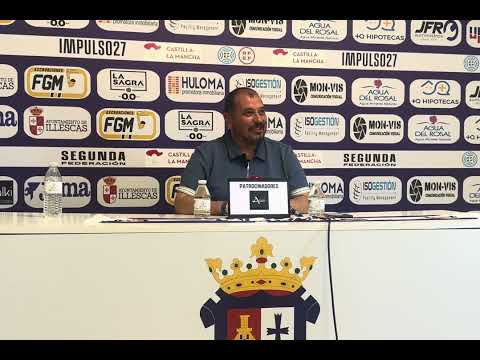 POSTPARTIDO: Quique Rodríguez tras el CD Illescas 2-1 Unión Adarve (J33)