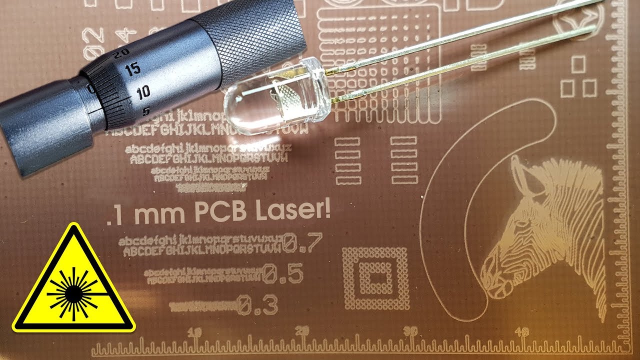 Casually Laser-Exposing 0.2 mm PCB features on a 3D printer