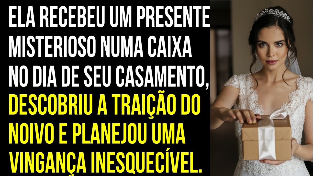 Ela recebeu um presente misterioso no dia do casamento, descobriu a traição do noivo e planejou...