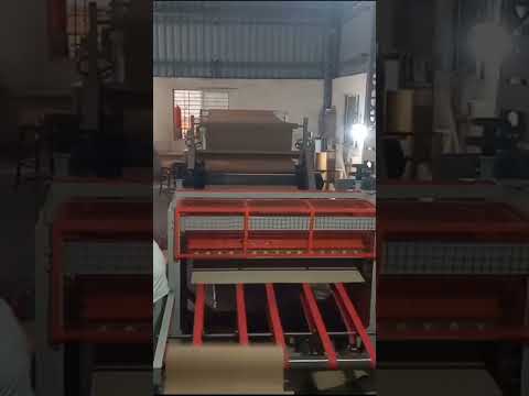 Paper Corrugated Reel to Sheet Machine