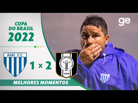 AVAÍ 1 X 2 CEILÂNDIA | MELHORES MOMENTOS | 2ª FASE COPA DO BRASIL 2022 | ge.globo