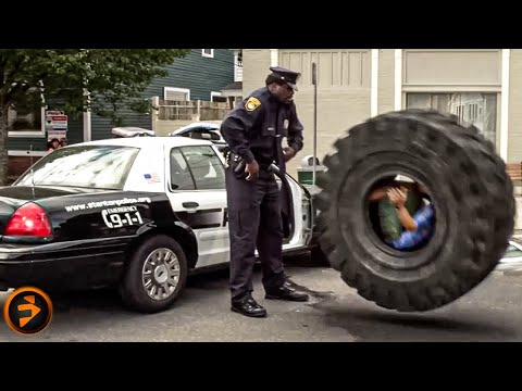 Shaq vs Tire The Ultimate Showdown | GROWN UPS 2