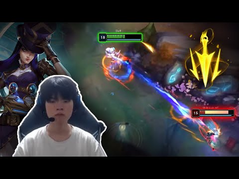 DEFT : His CAITLYN Spacing at a GOD LEVEL