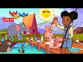 Gracie S Corner LIVE Wheels On The Bus Veggie Dance More Fun Kids Songs Nursery Rhymes