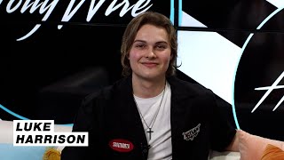 Luke Harrison plays Finish That Phrase and Talks Writing Make Me Better | Hollywire
