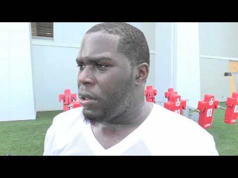 Dante Sawyer after first Gamecocks practice