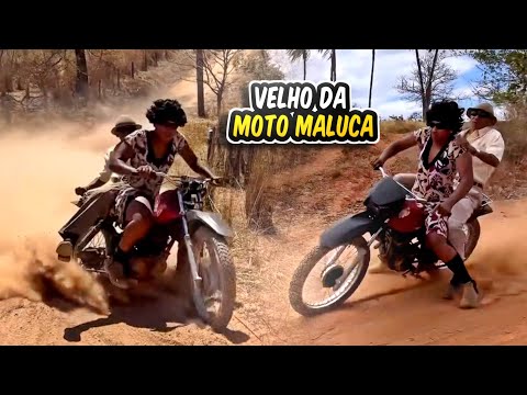 VELHO DA MOTO MALUCA 😂😂😂 E JAQUETINHA DE COURO ATACA NOVAMENTE! MUITA RESENHA 