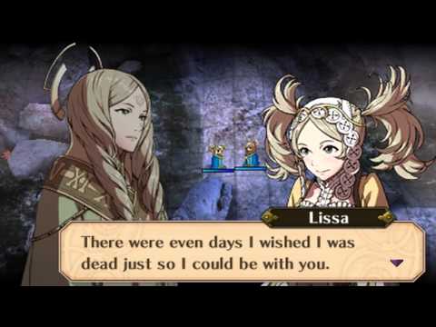 Fire Emblem Awakening - Emmeryn & Lissa Hot-Spring Scramble Conversations
