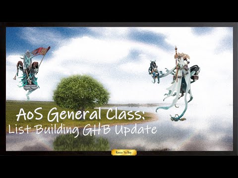 AoS General— Updated List Building for General's Handbook 2022-23 Season 1