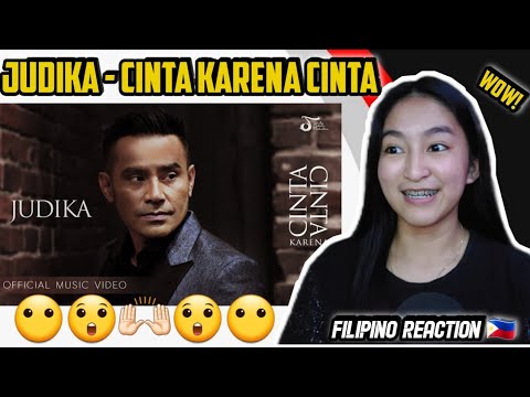 JUDIKA - CINTA KARENA CINTA!!! WOAH! SUARANYA SANGAT TINGGI DAN KUAT!!! [FILIPINO REACTION🇵🇭]
