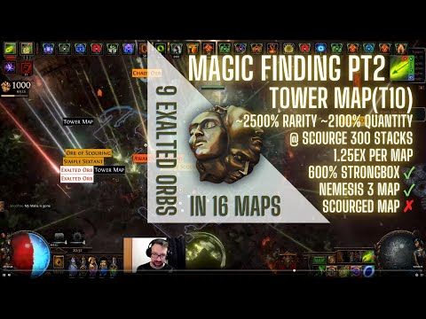 Magic Finding Tower Map(T10) pt2 Preparation & Results (8-9ex per hour)