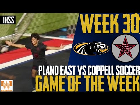 Coppell vs Plano East Boys Soccer Highlights | Cowboys Win 2-0
