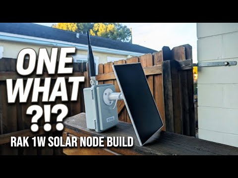 Bangun Node Meshtastic RAK 13302 (3401) 1W dengan Tenaga Surya ⚡