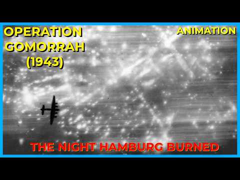 Operation Gomorrah (1943): The Hamburg Firestorm Explained | WW2 Animated Documentary